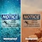Signmission Uneven Ground Rocks Holes Sign With Symbol, 18 in W x Rectangle, Vinyl Decal OS-2PACK-NS-D-1218-L-18764 - alternate 2